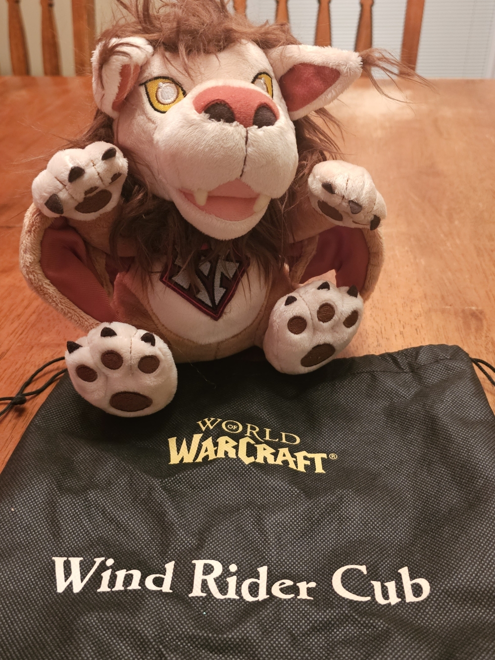 World of Warcraft Wind Rider Cub Plush - Brown & Cream